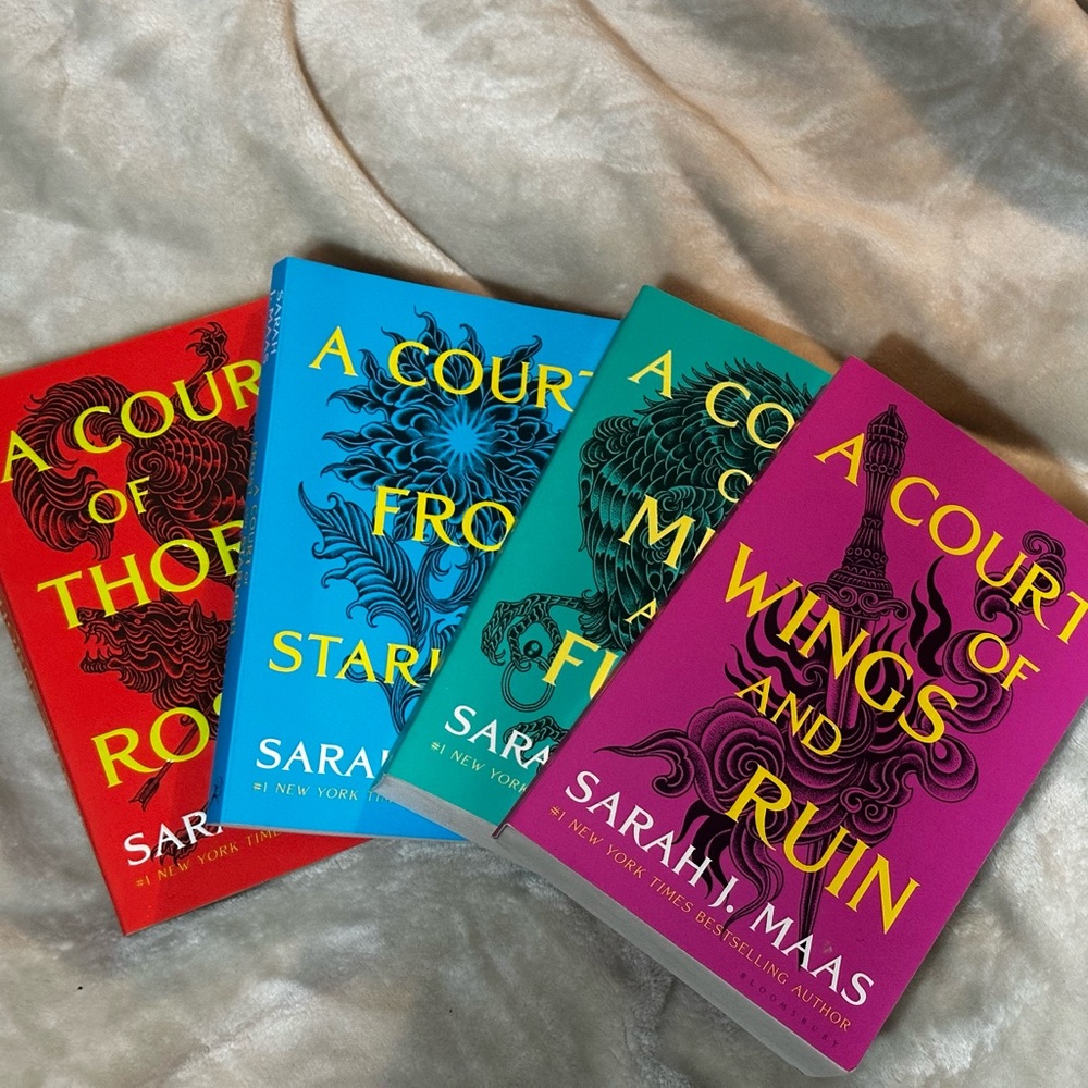 A Court of Thorns and Roses Series by - Multicolor Set